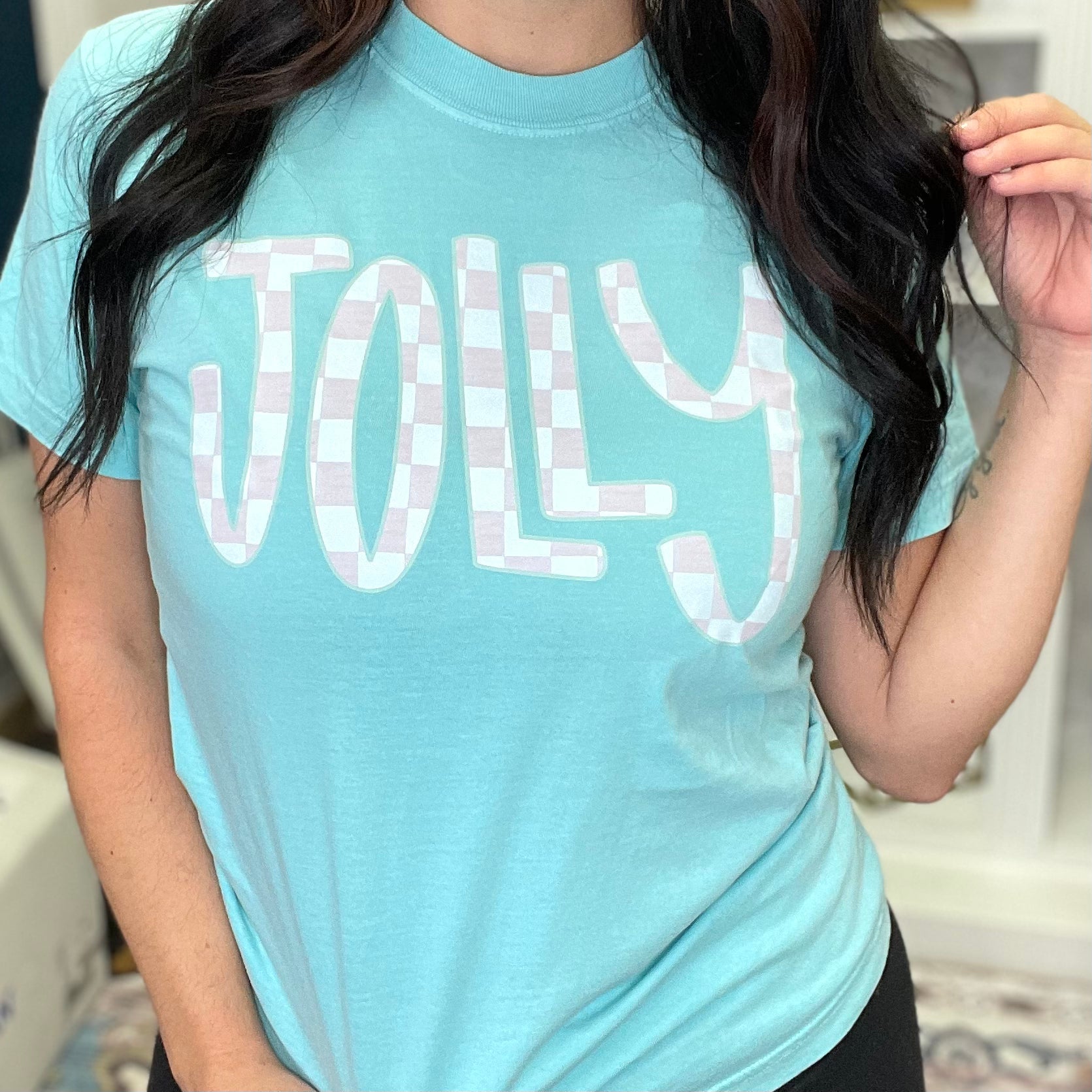 Jolly Checker Graphic Tee